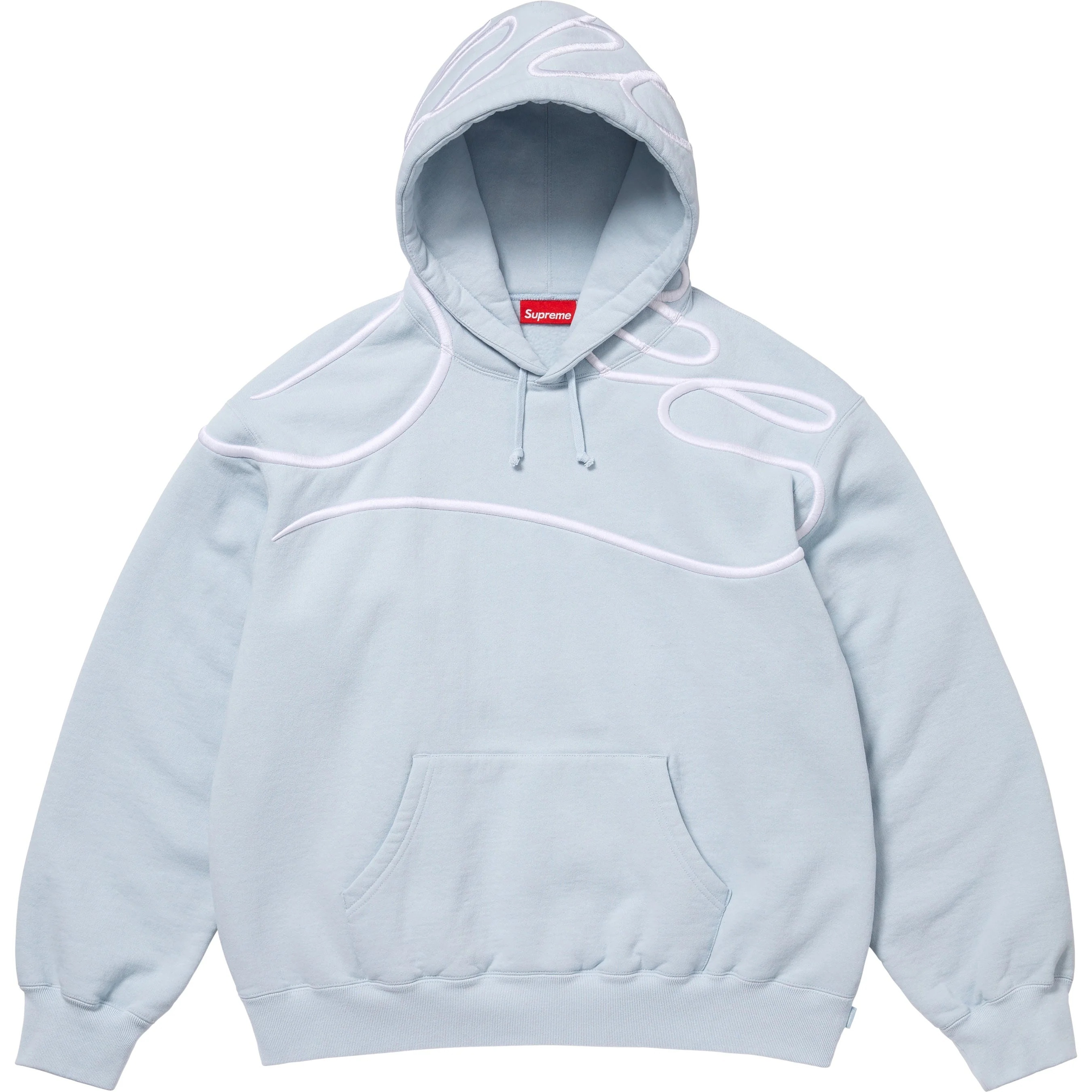 Shoulder Script Hooded Sweatshirt view 16
